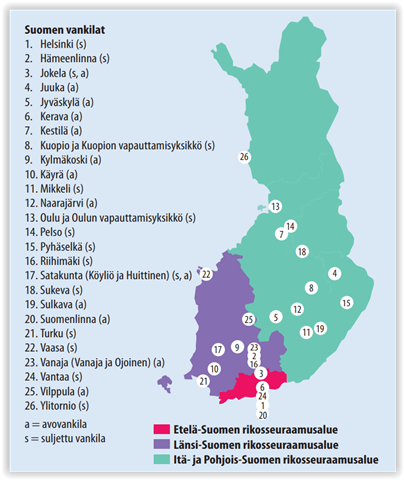 Kun potilaani on vankilassa